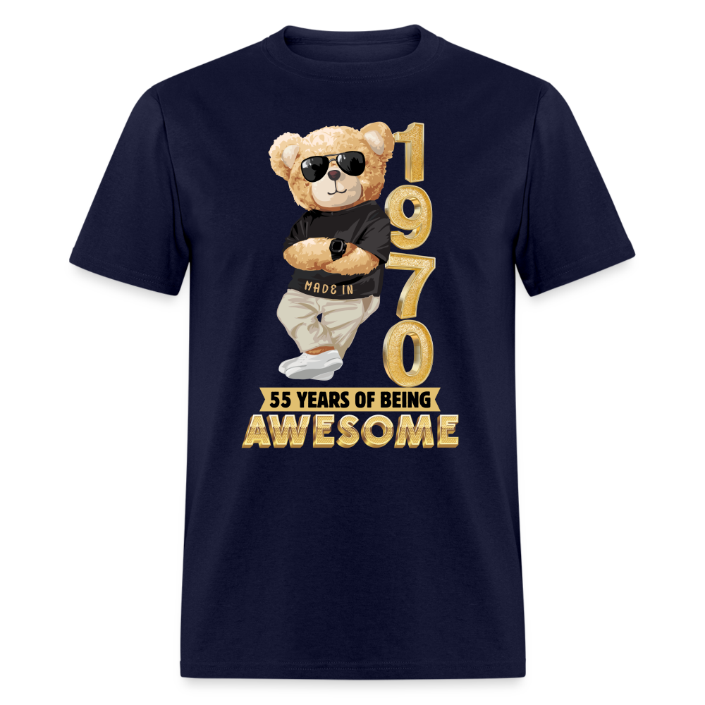 55-1970 YEARS OF BEING AWESOME - navy