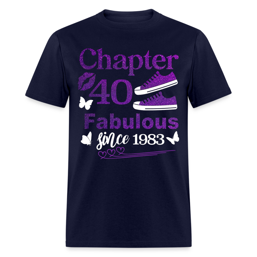 40TH CHAPTER 1983 SHIRT - navy