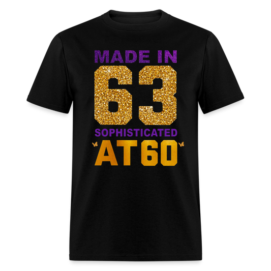 SOPHISTICATED AT 60 SHIRT - black