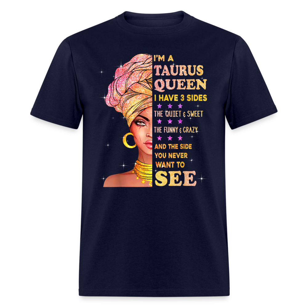 TAURUS QUEEN THREE SIDES SHIRT - navy