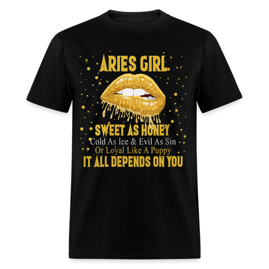 ARIES SWEET AS HONEY SHIRT - black