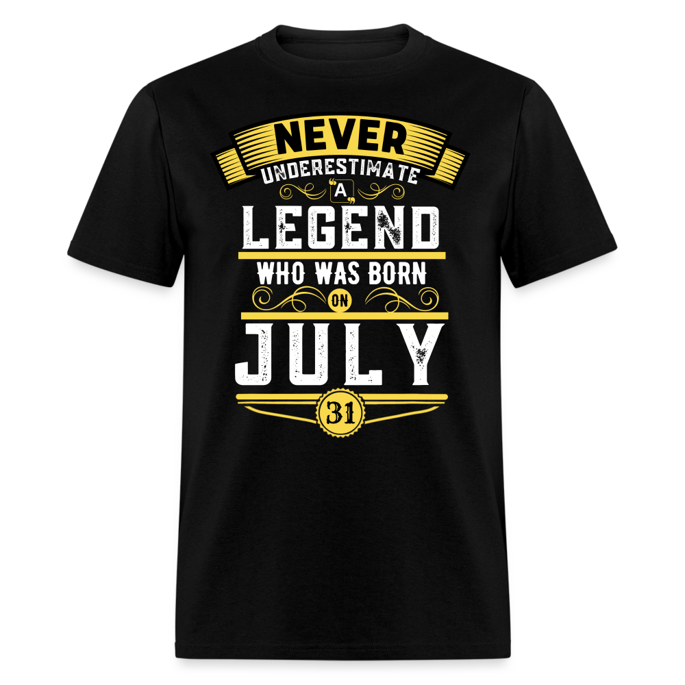 31ST JULY LEGEND SHIRT - black