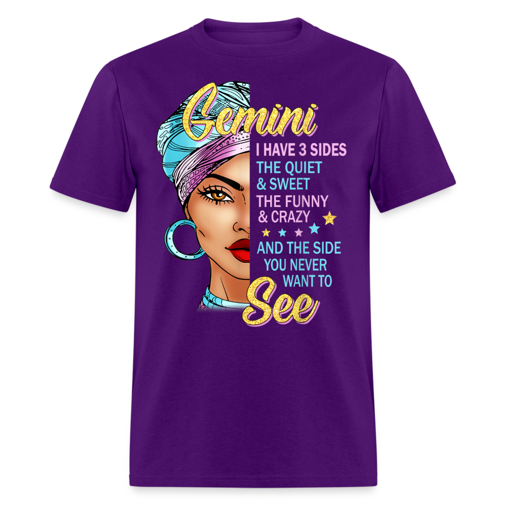 GEMINI QUIET SWEET SHIRT - purple