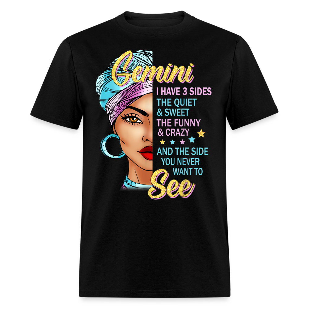 GEMINI QUIET SWEET SHIRT - black