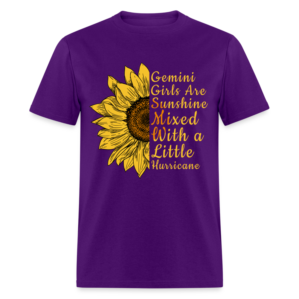 GEMINI GIRLS SUNSHINE SHIRT - purple