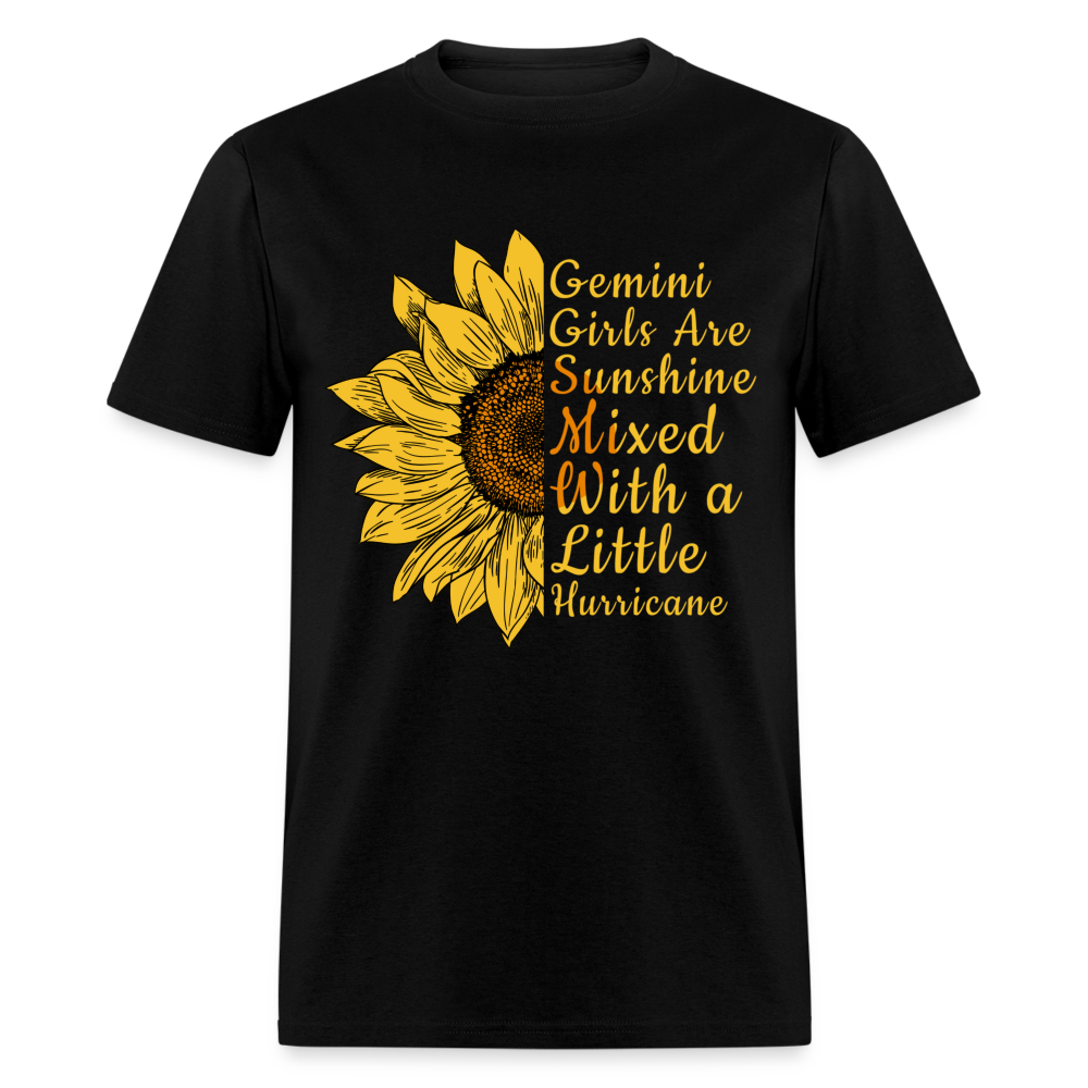 GEMINI GIRLS SUNSHINE SHIRT - black