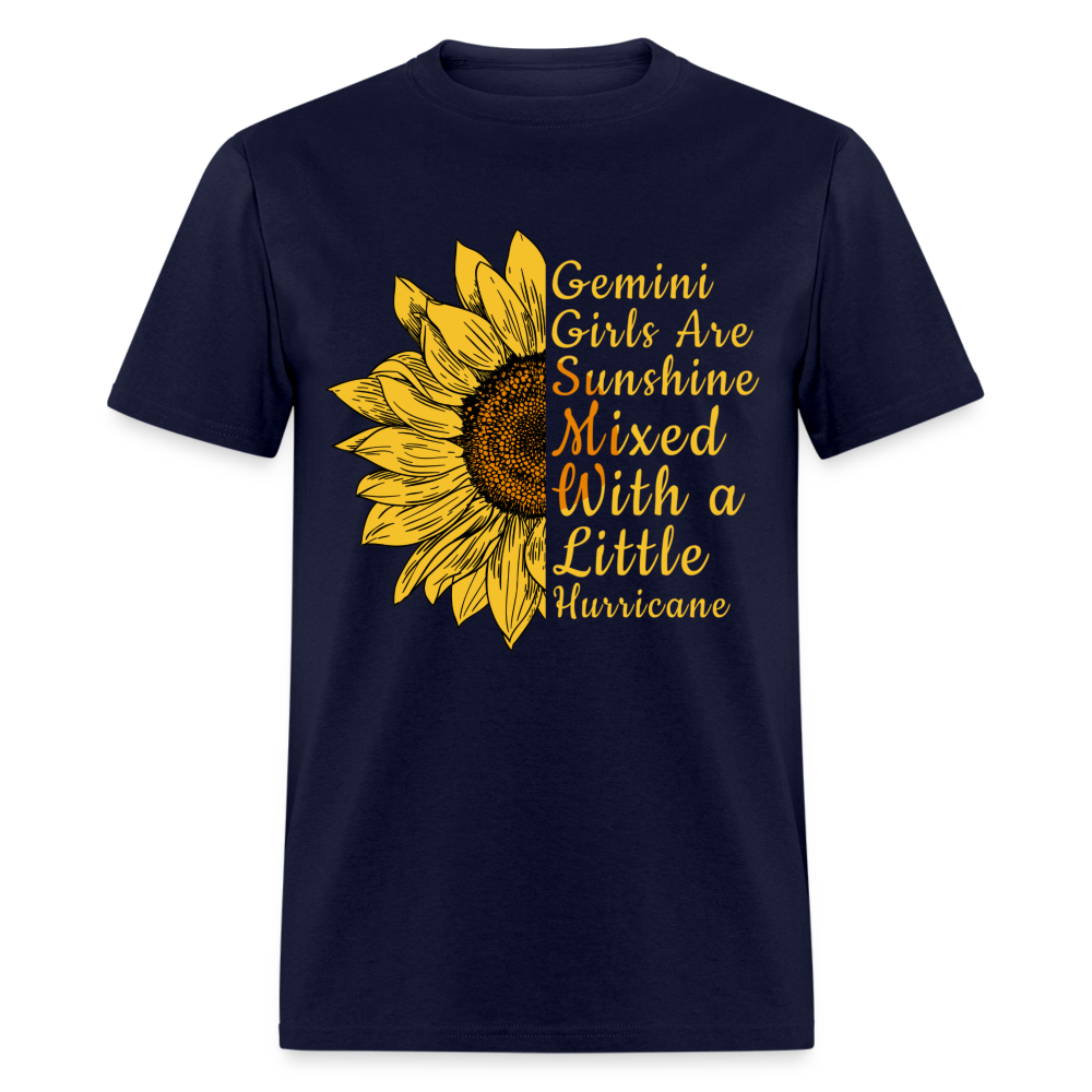 GEMINI GIRLS SUNSHINE SHIRT - navy