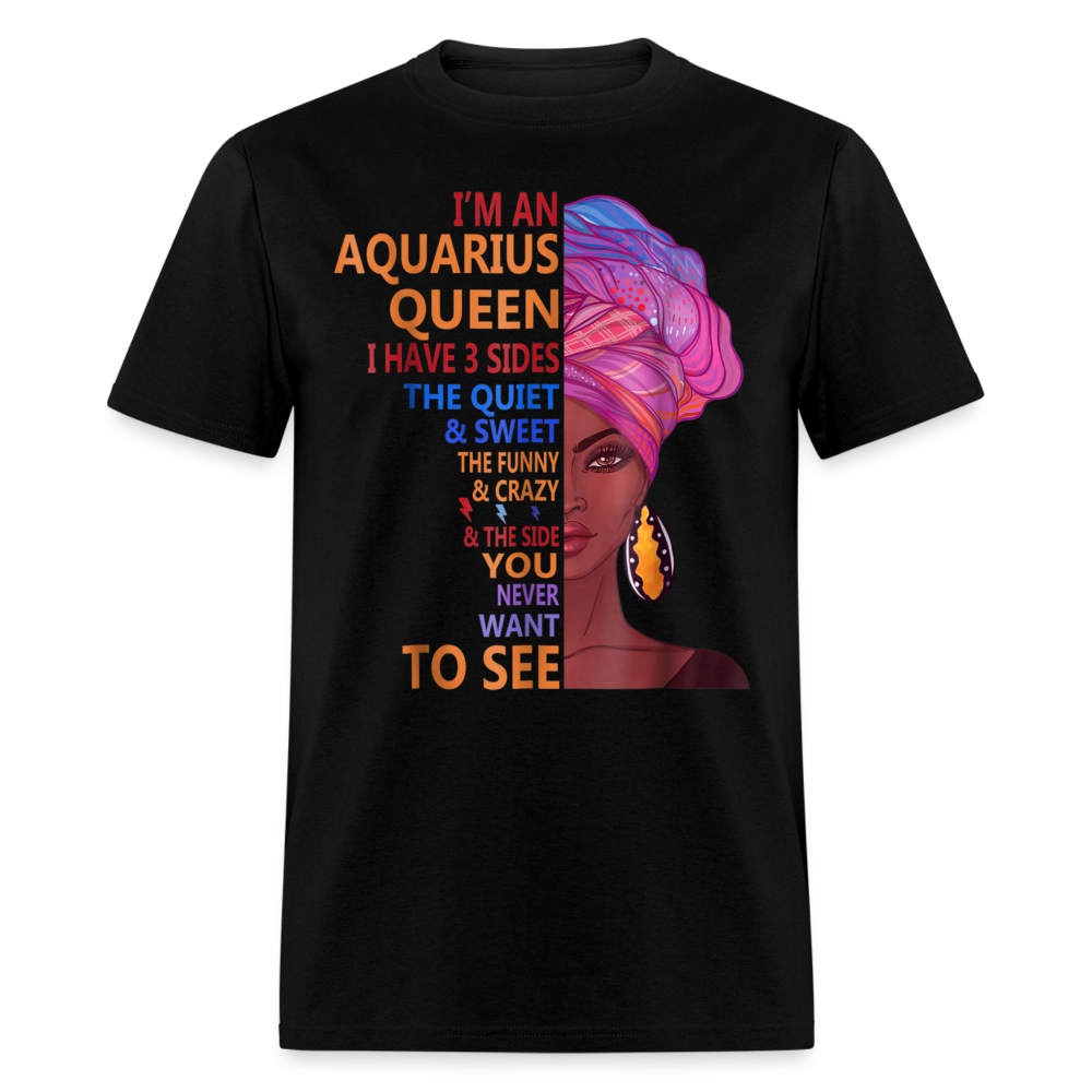 AQUARIUS QUIET & SWEET SHIRT - black