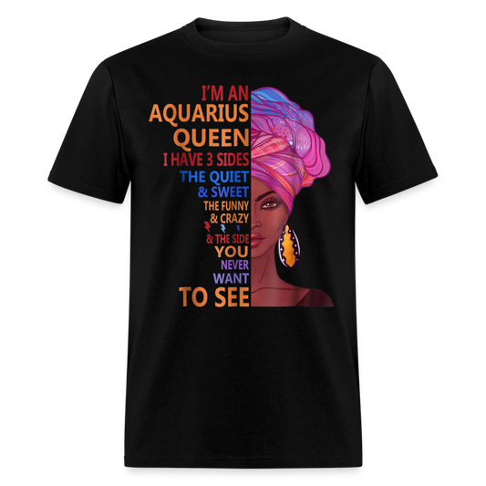 AQUARIUS QUIET & SWEET SHIRT - black