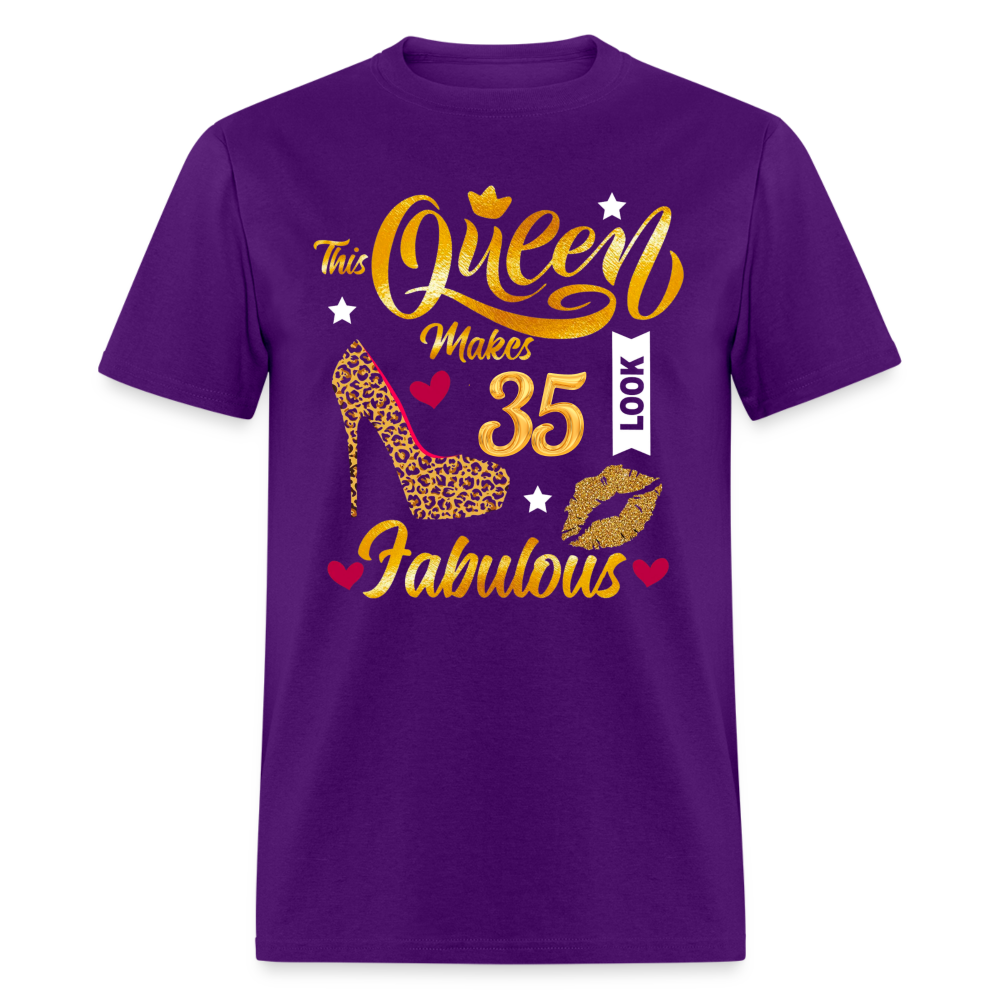 35 QUEEN LOOK FAB SHIRT - purple