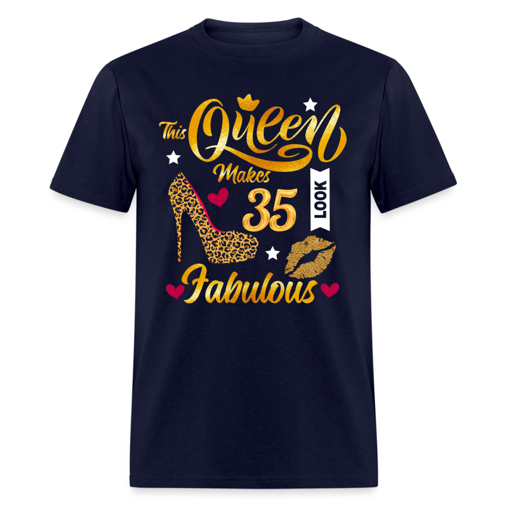 35 QUEEN LOOK FAB SHIRT - navy