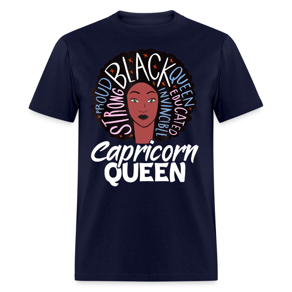 CAPRICORN PROUD BLACK SHIRT - navy