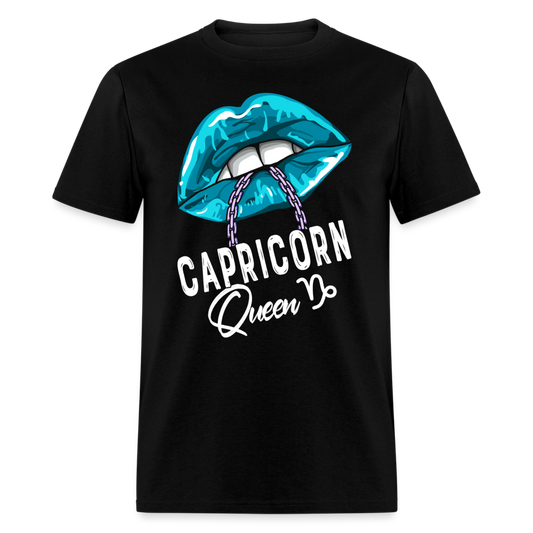 CAPRICORN BLUE LIPS SHIRT - black