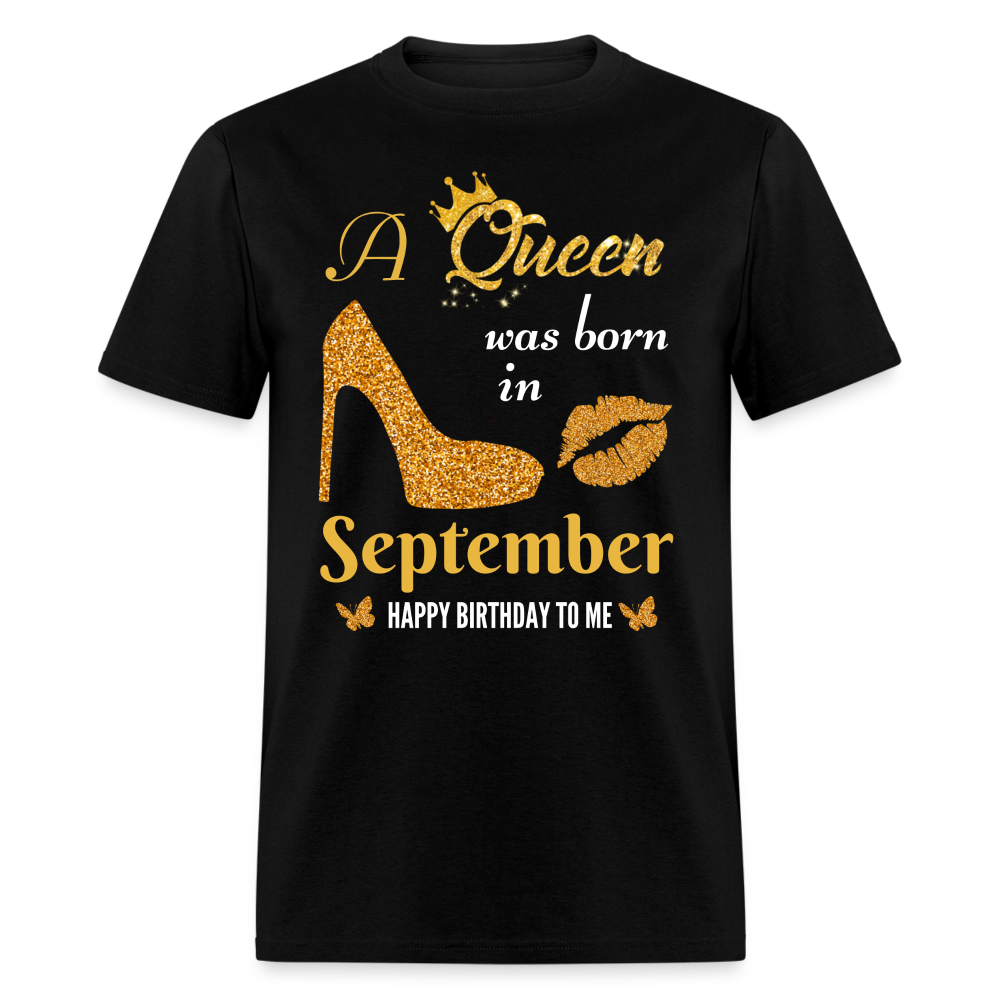 SEPTEMBER QUEEN SHIRT - black