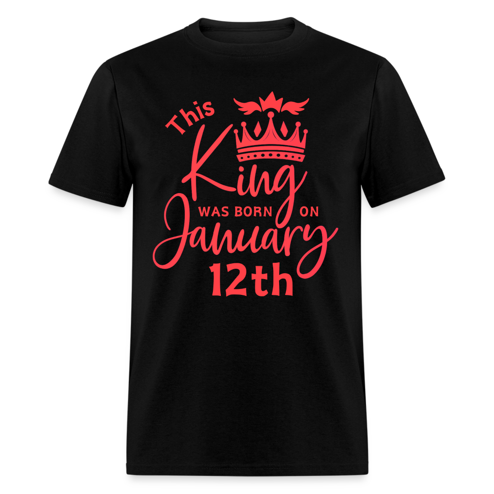 KING BORN 12TH JANUARY - black