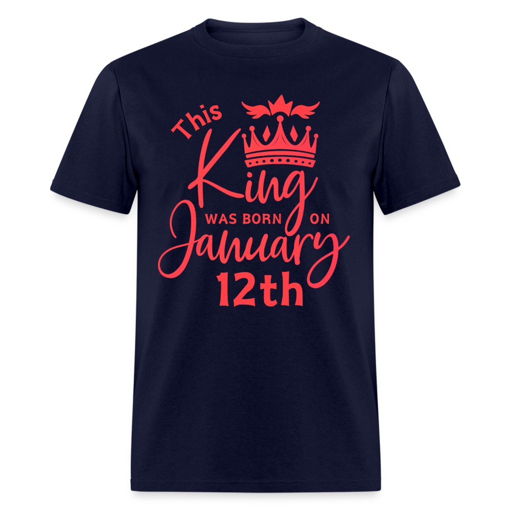 KING BORN 12TH JANUARY - navy