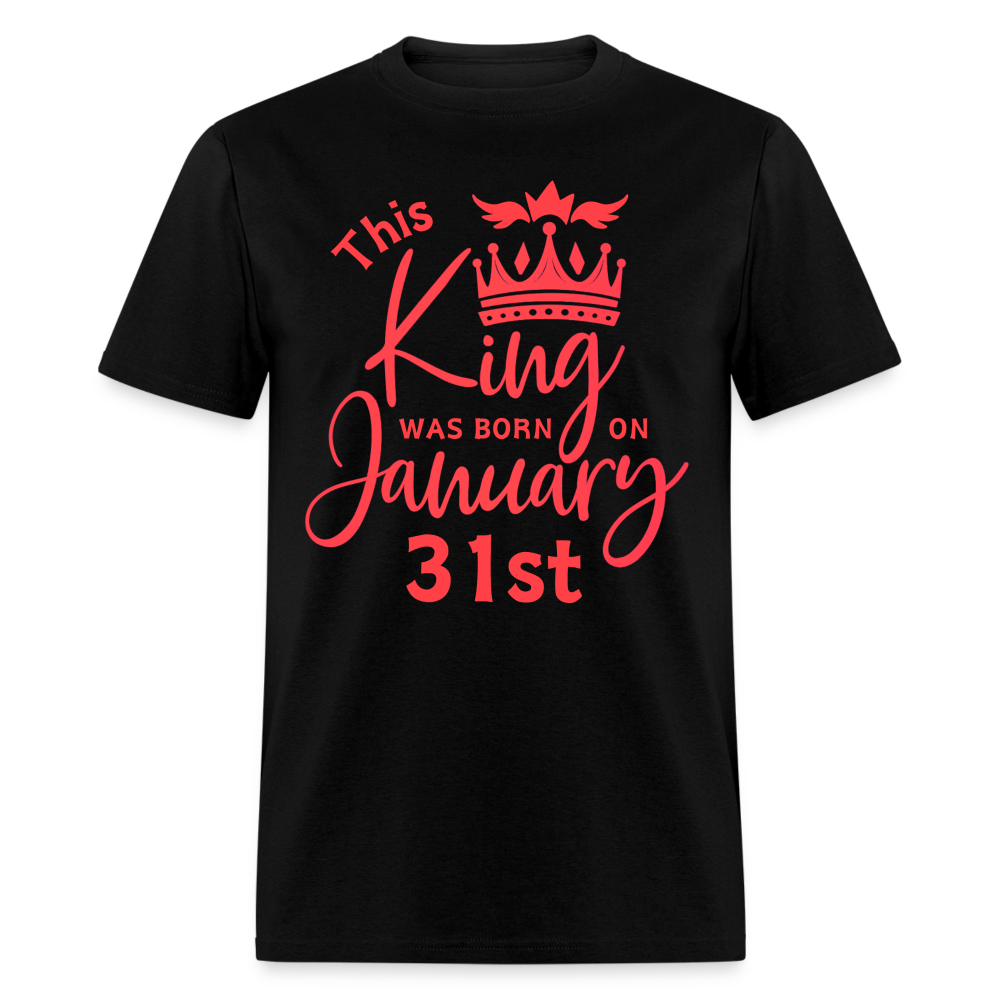KING BORN 31ST JANUARY - black