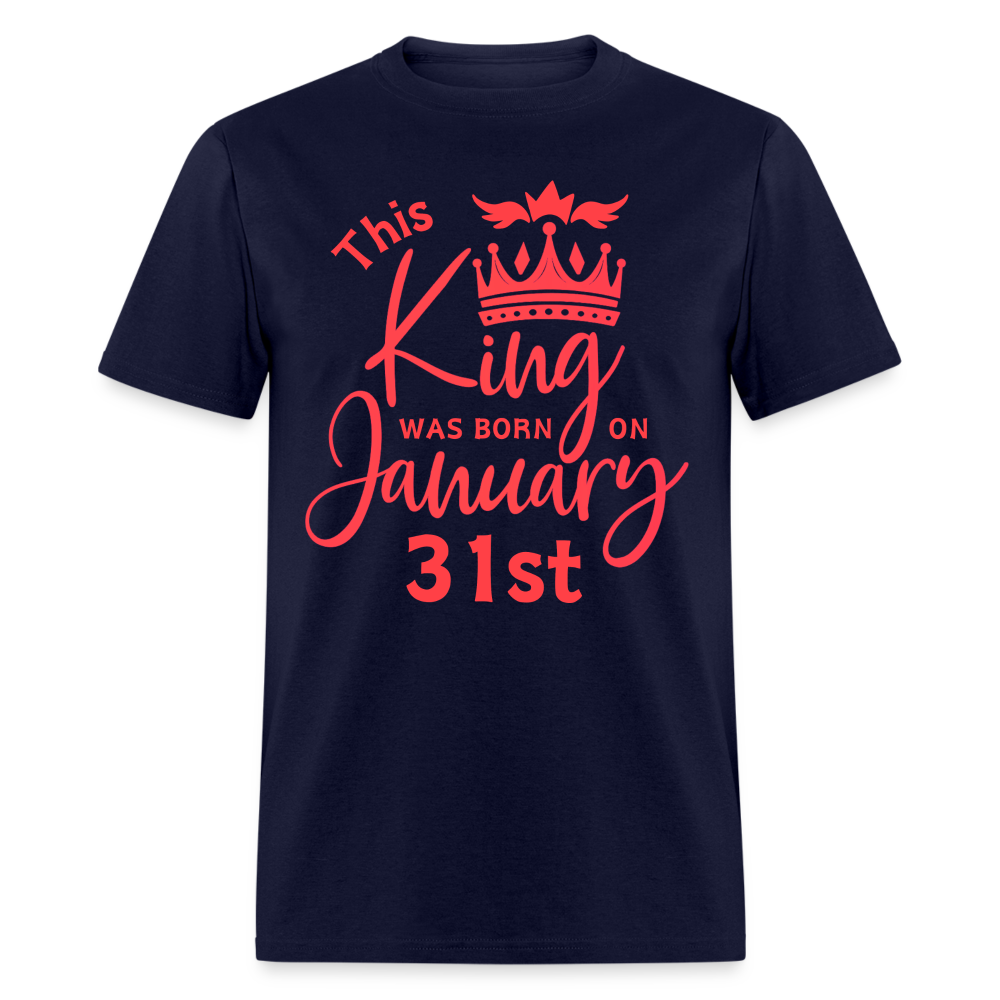 KING BORN 31ST JANUARY - navy