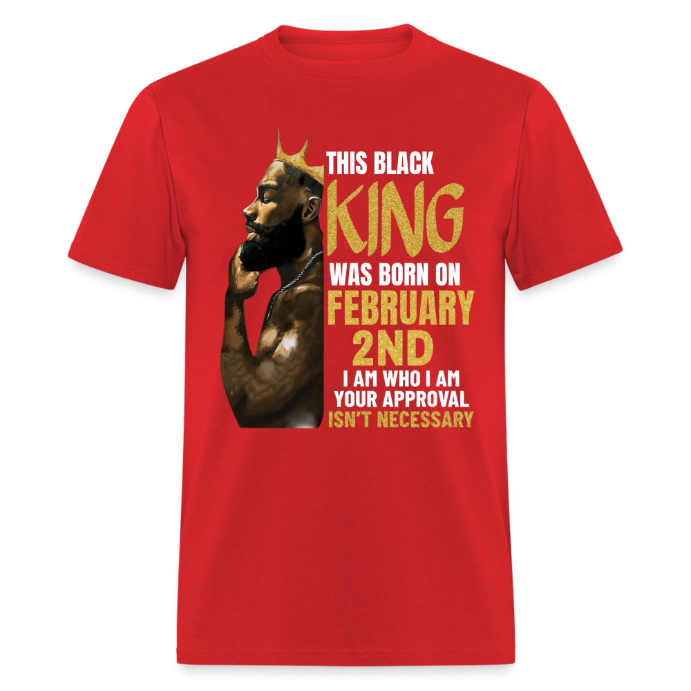 2ND FEBRUARY BLACK KING - red