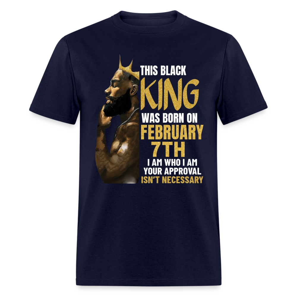 7TH FEBRUARY BLACK KING - navy