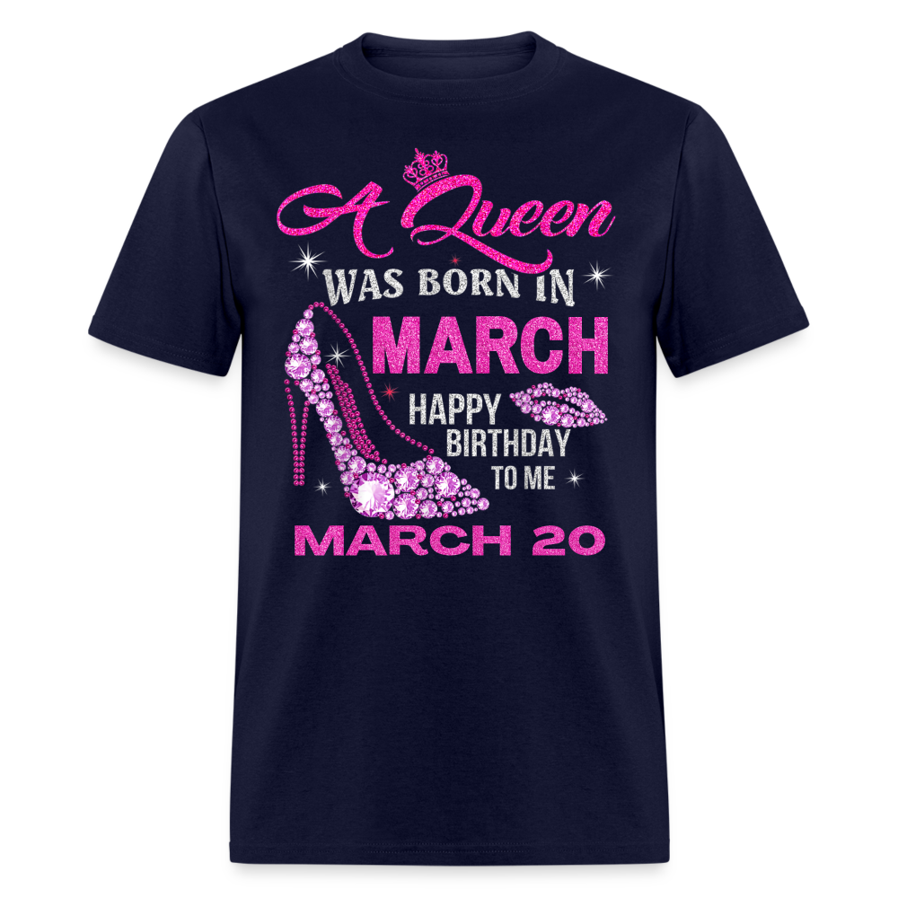 20TH MARCH QUEEN - navy