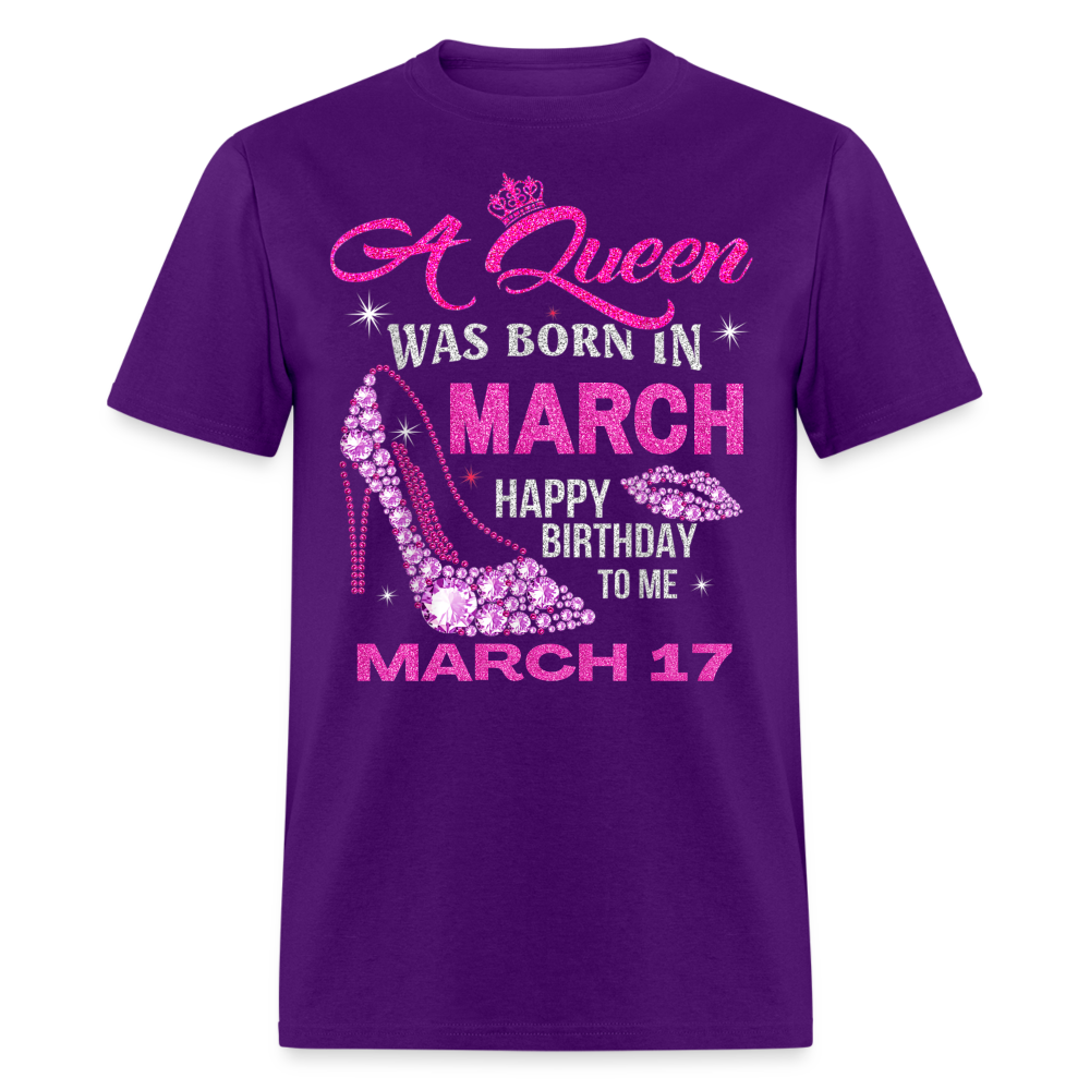 17TH MARCH QUEEN - purple