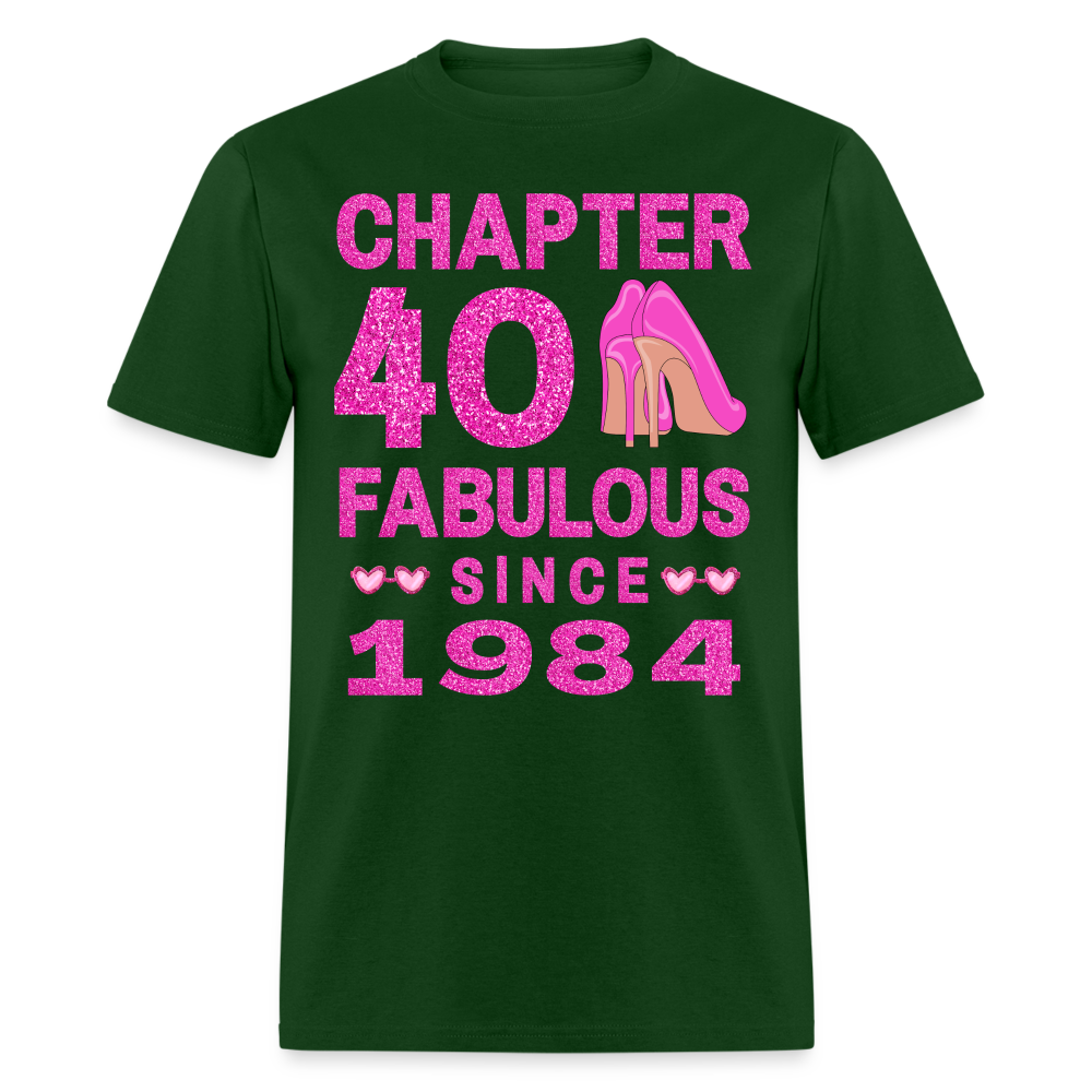 CHAPTER 40 FAB SINCE 1984 - forest green