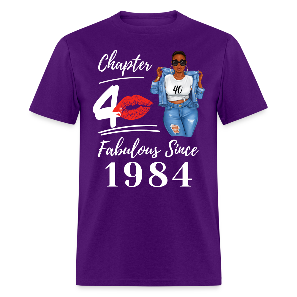 CHAPTER 40-1984 MODEL-4 - purple