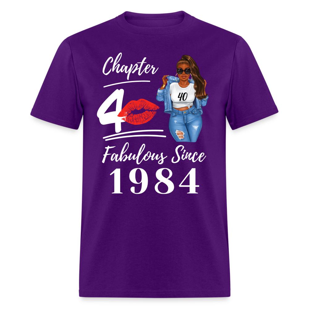 CHAPTER 40-1984 MODEL-6 - purple
