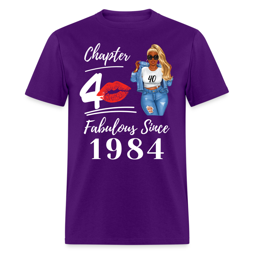 CHAPTER 40-1984 MODEL-7 - purple