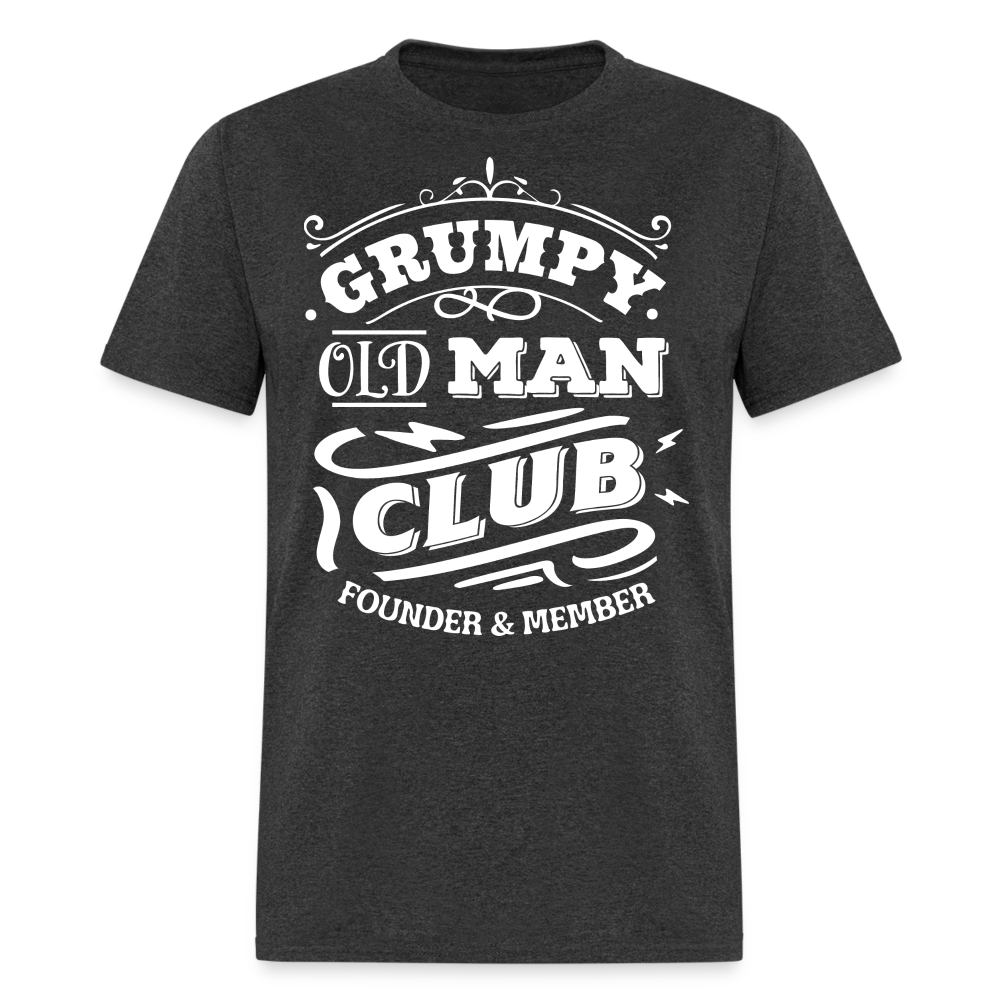 GRUMPY OLD MAN CLUB - heather black