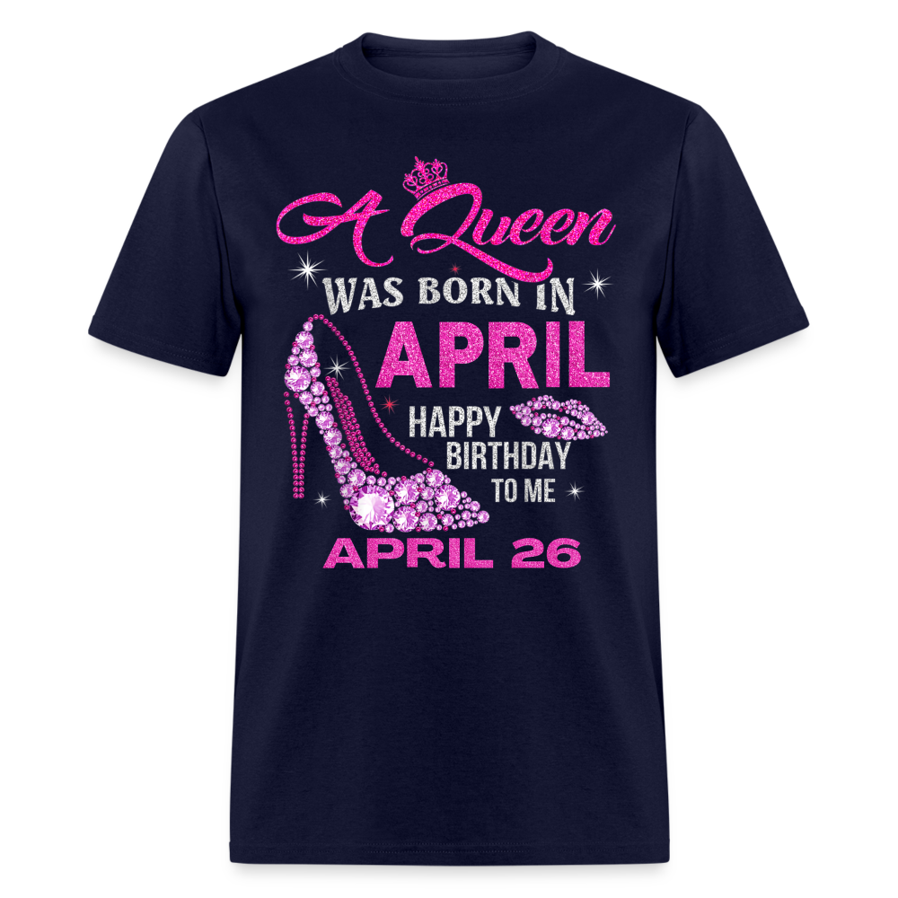 26TH APRIL QUEEN SHIRT - navy