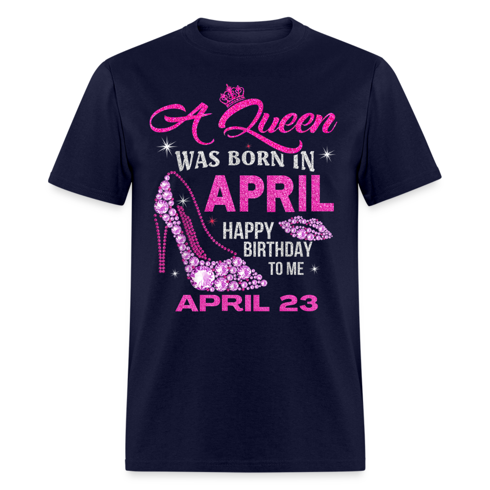 23RD APRIL QUEEN SHIRT - navy