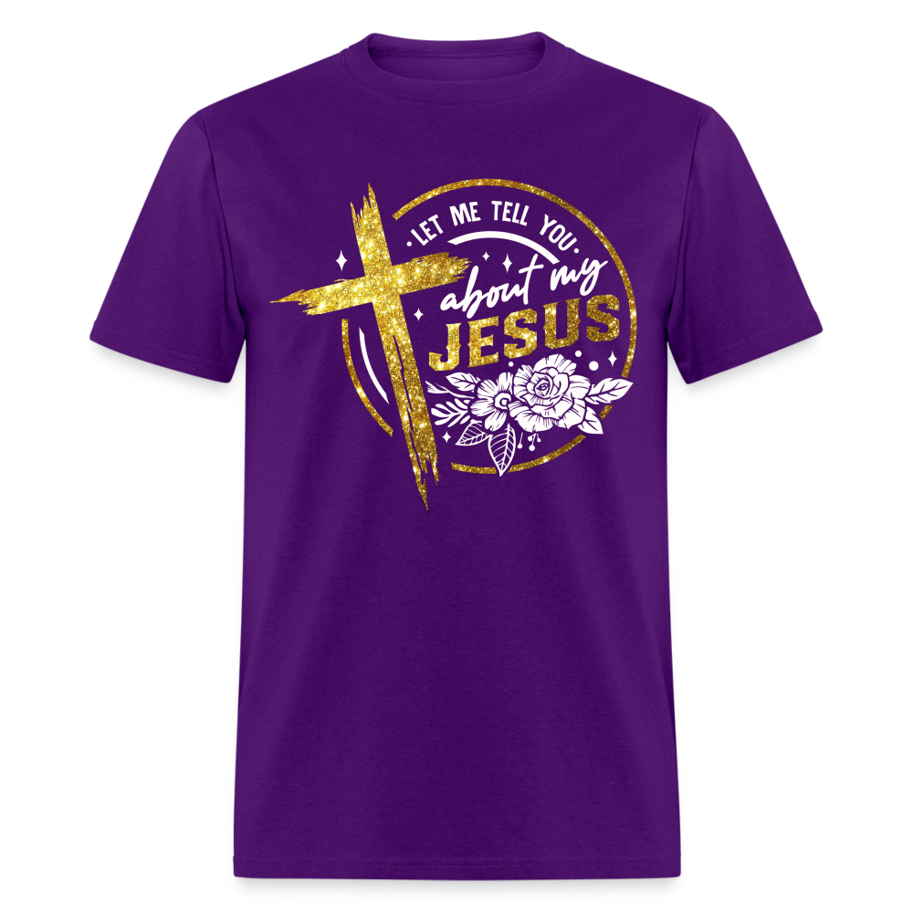 ABOUT MY JESUS - purple