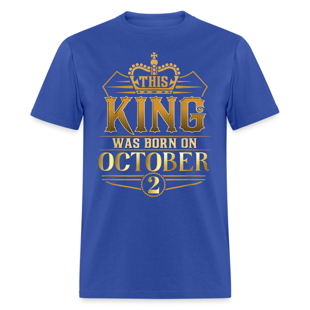 KING 2ND OCTOBER - royal blue