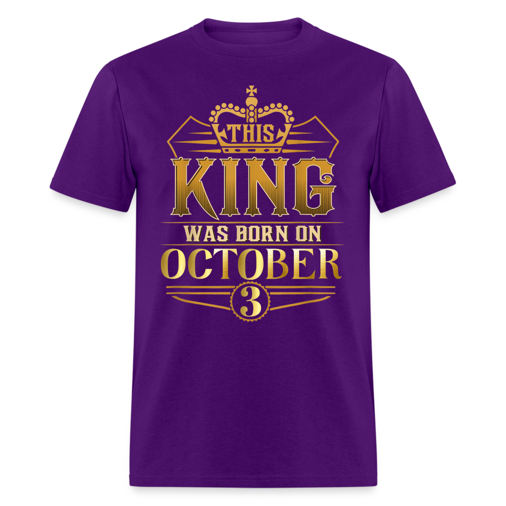 KING 3RD OCTOBER - purple