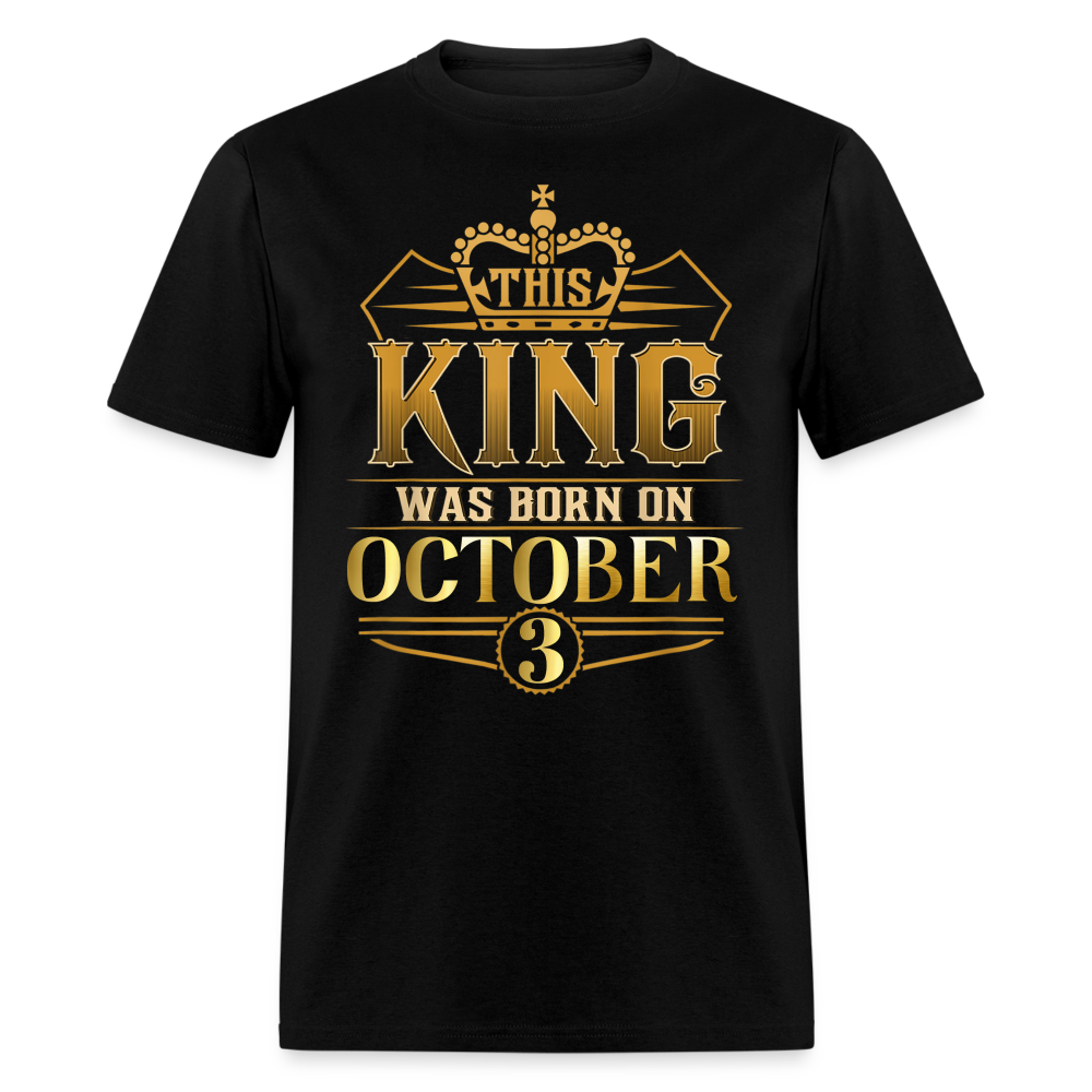 KING 3RD OCTOBER - black