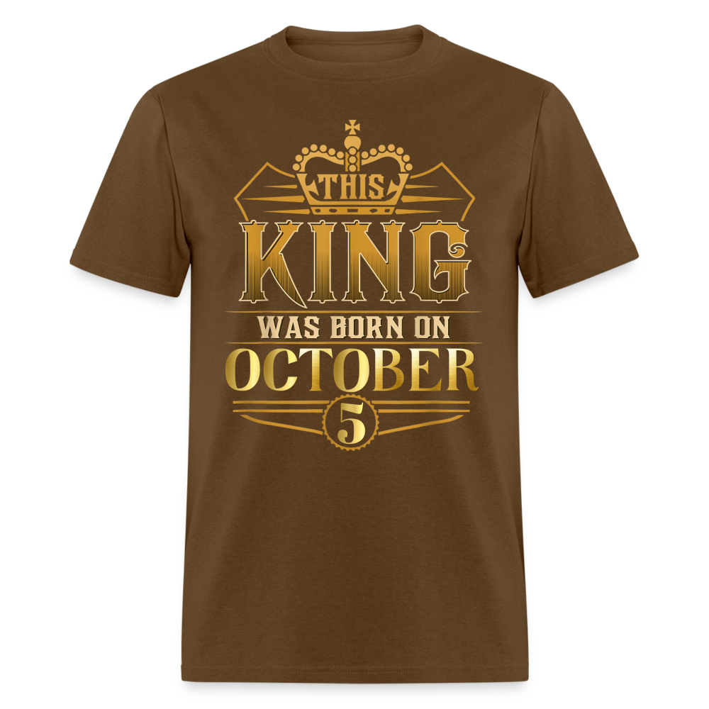 KING 5TH OCTOBER - brown