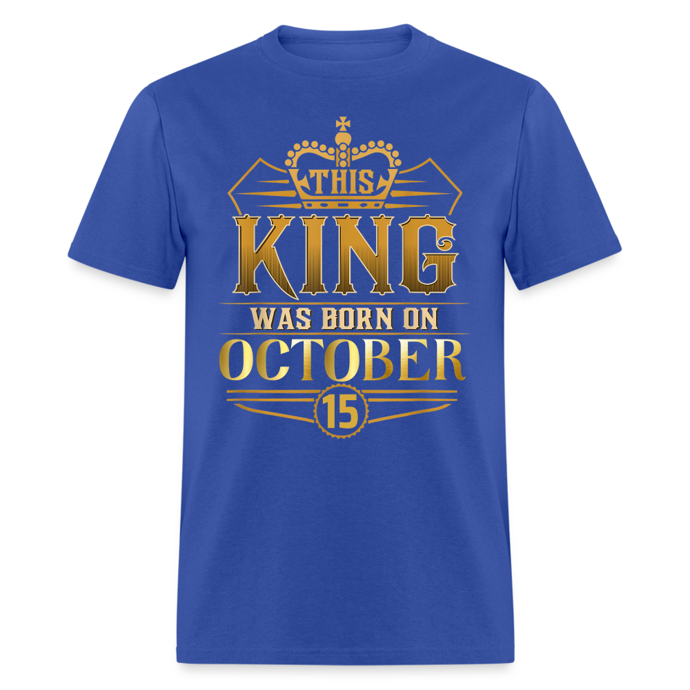 KING 15TH OCTOBER - royal blue