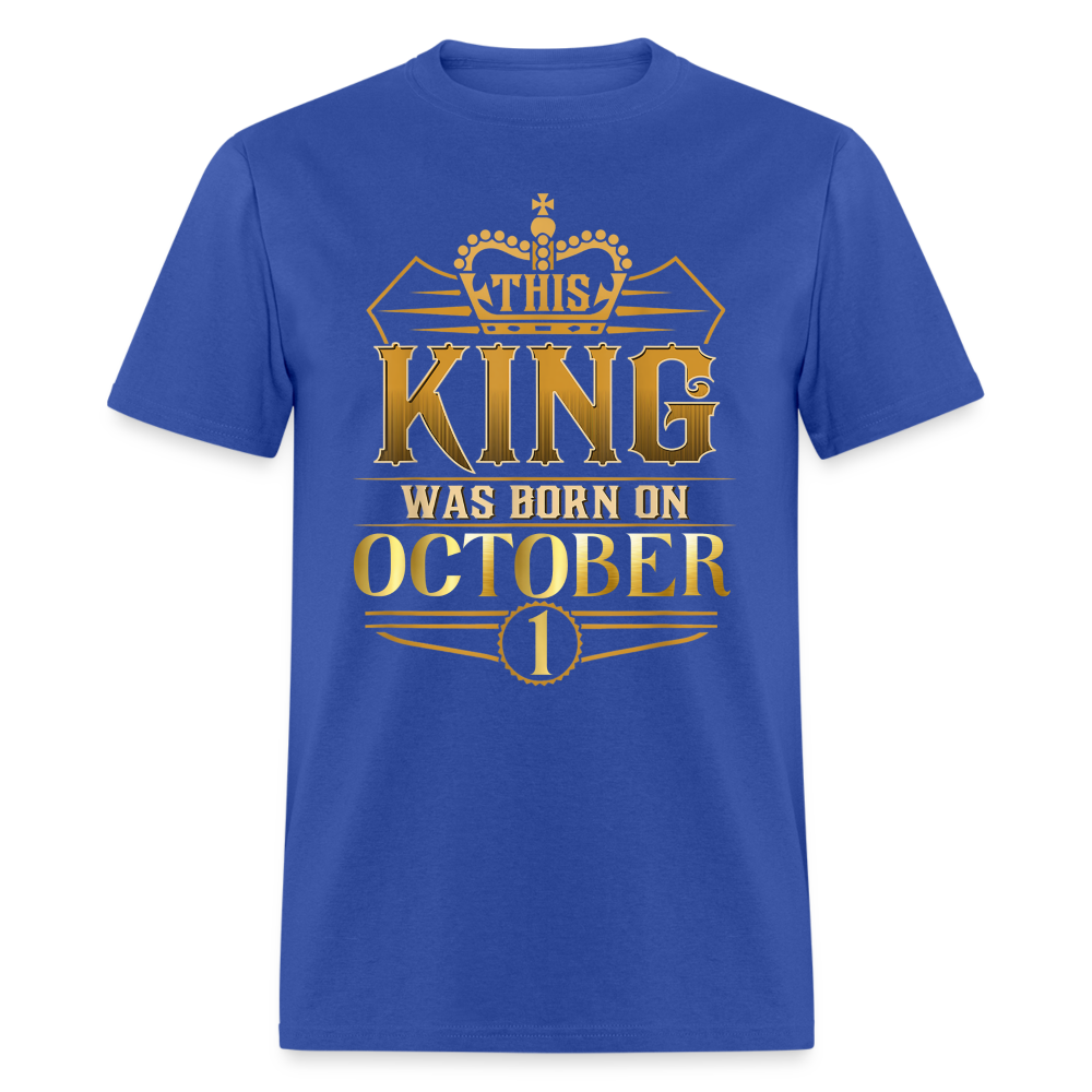 KING 1ST OCTOBER - royal blue