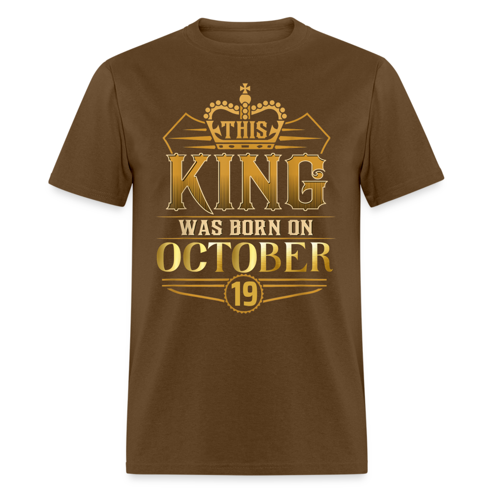 KING 19TH OCTOBER - brown