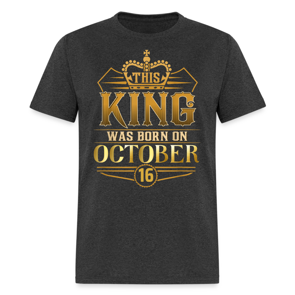 KING 16TH OCTOBER - heather black