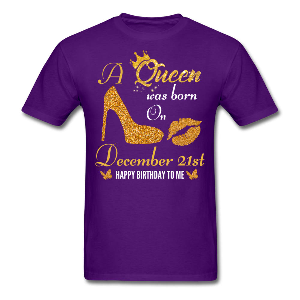 QUEEN 21ST DECEMBER - purple