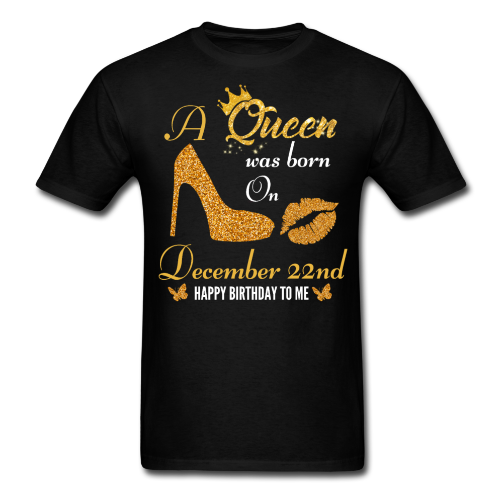 QUEEN 22ND DECEMBER - black