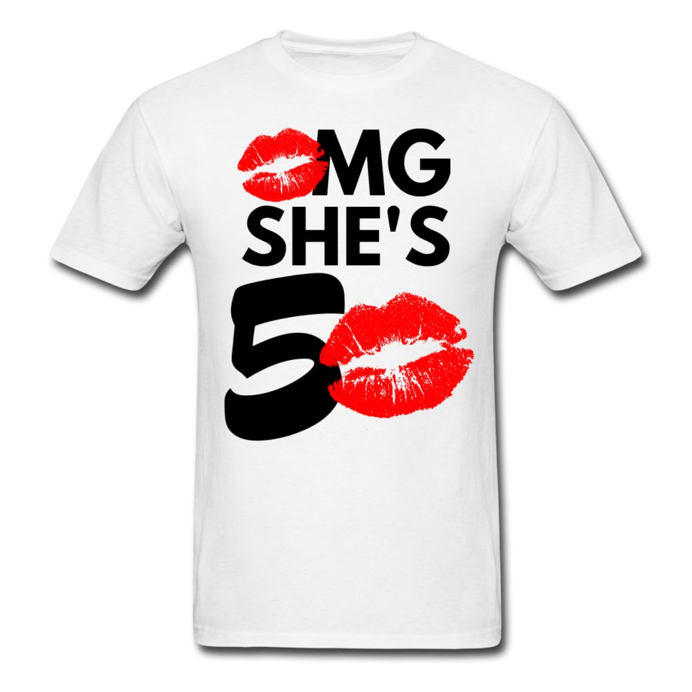 OMG 50 NEW SHIRT - white