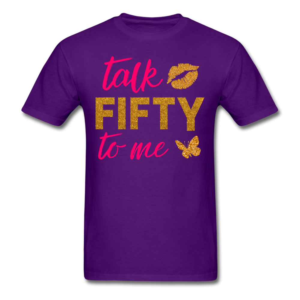 TALK 50 SHIRT - purple