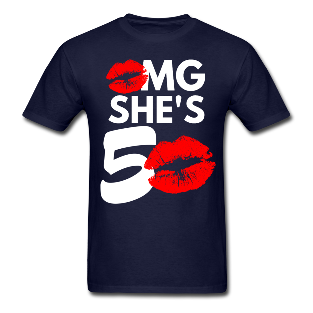 OMG 50 SHIRT - navy