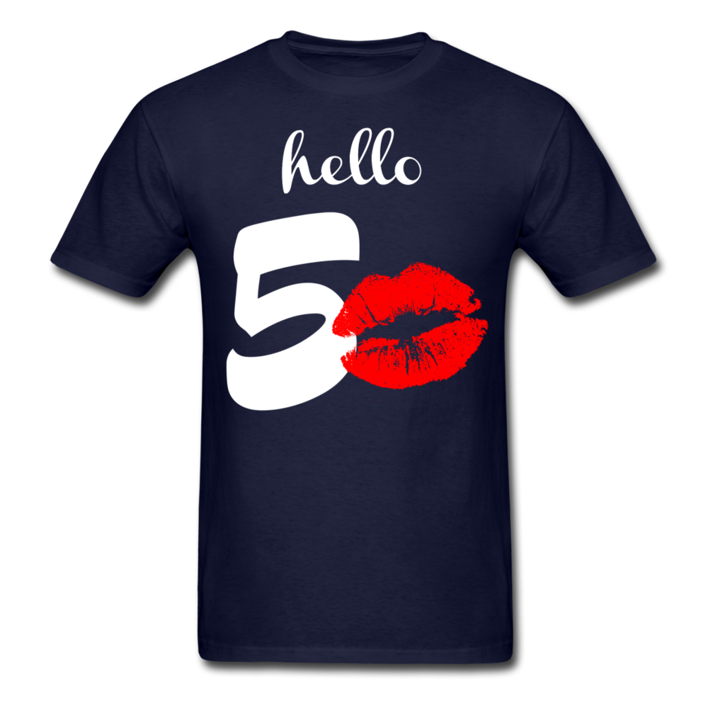 HELLO 50 SHIRT - navy