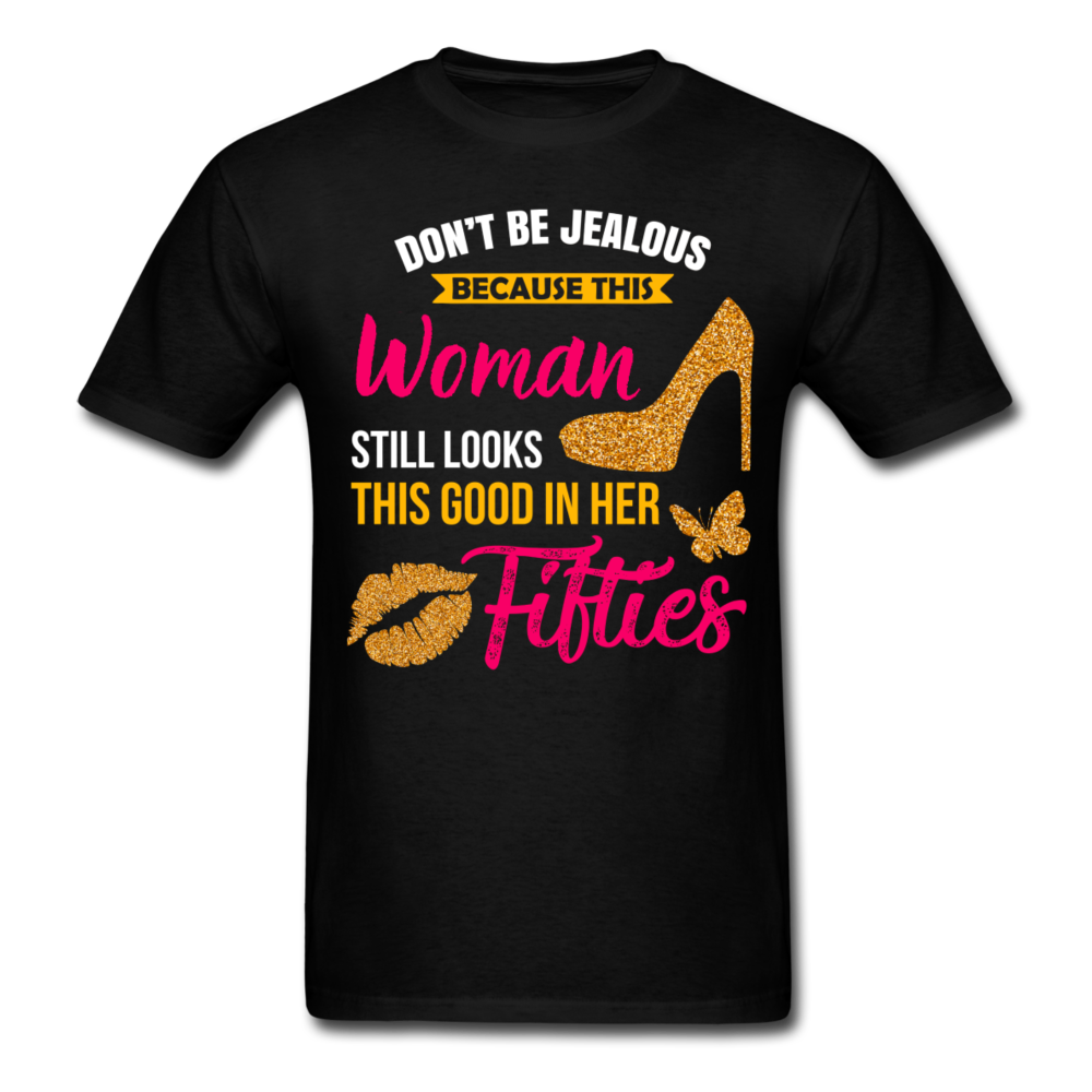 WOMAN FIFTIES SHIRT - black