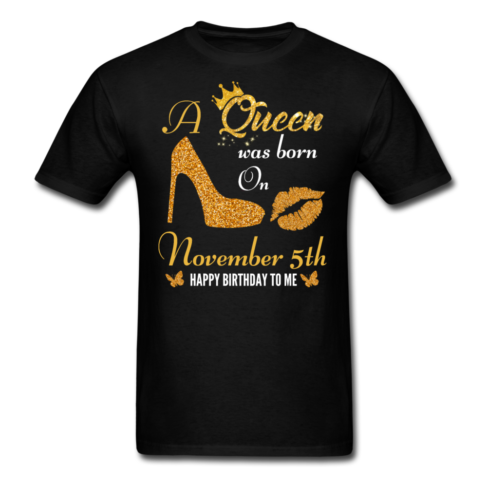 QUEEN 5TH NOVEMBER - black